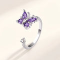 Anello Rotante Farfalla