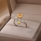 Anello Rotante Girasole