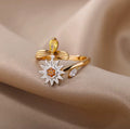 Anello Rotante Girasole