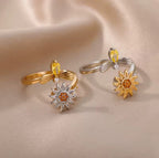 Anello Rotante Girasole