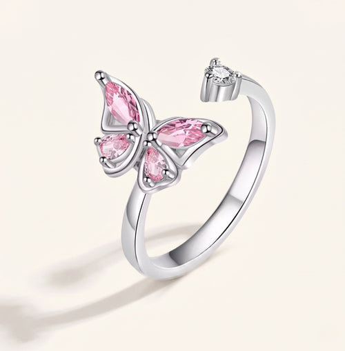 Anello Rotante Farfalla