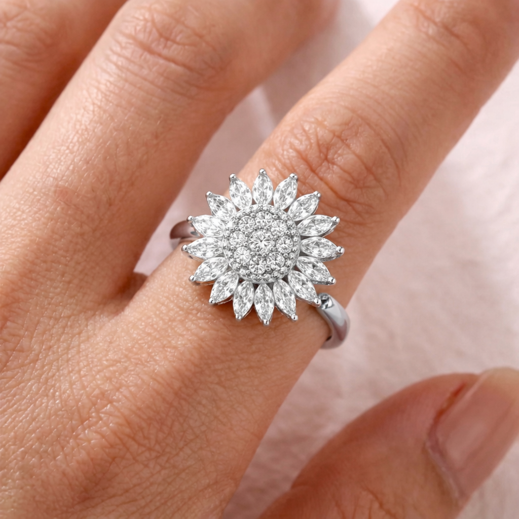 Anello Rotante Magia dei Fiori